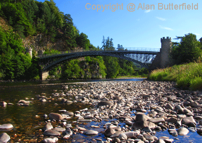 Thomas Telford Bridge at Craigellachie, Aberlour