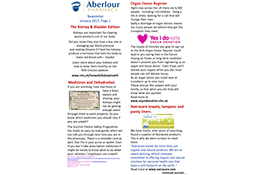 Aberlour Pharmacy Newsletter – Jan 2017